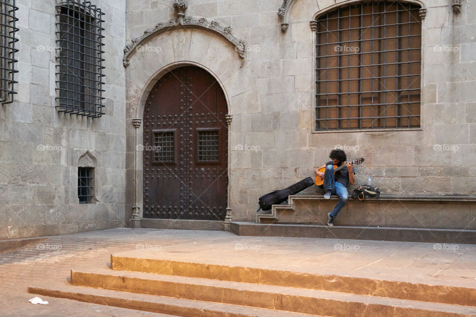 Guitarra callejera