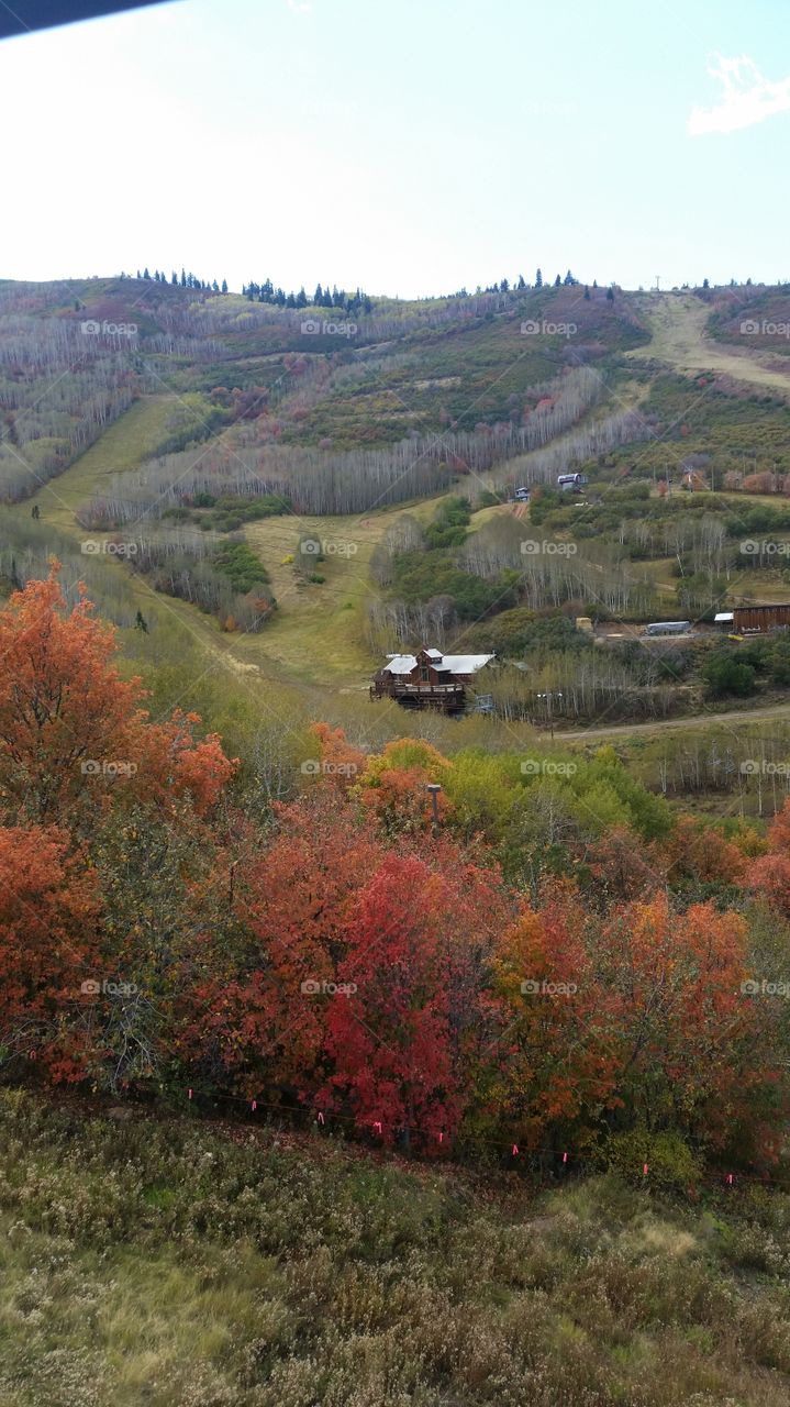 Park City Ski Lift View