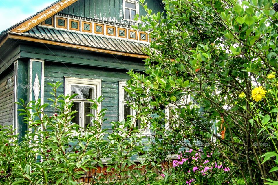 Dacha on outskirts of Moscow
