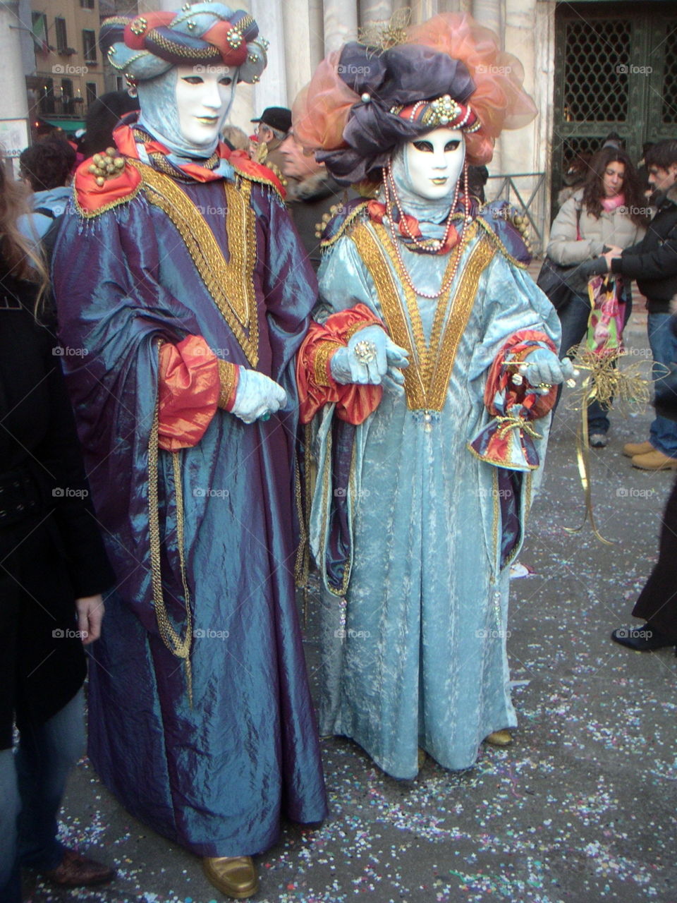 at the carnival of Venice