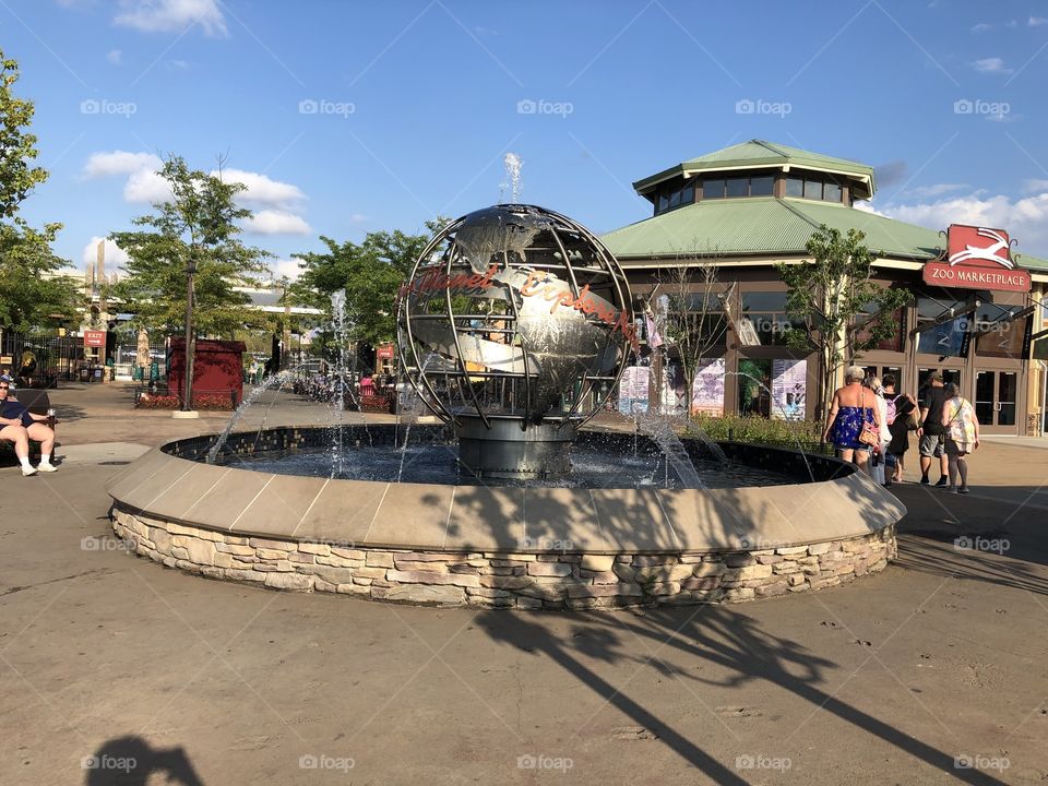 Globe Fountain 