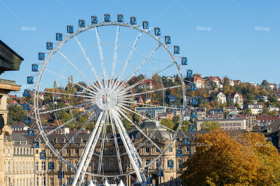 ferris wheel downtown