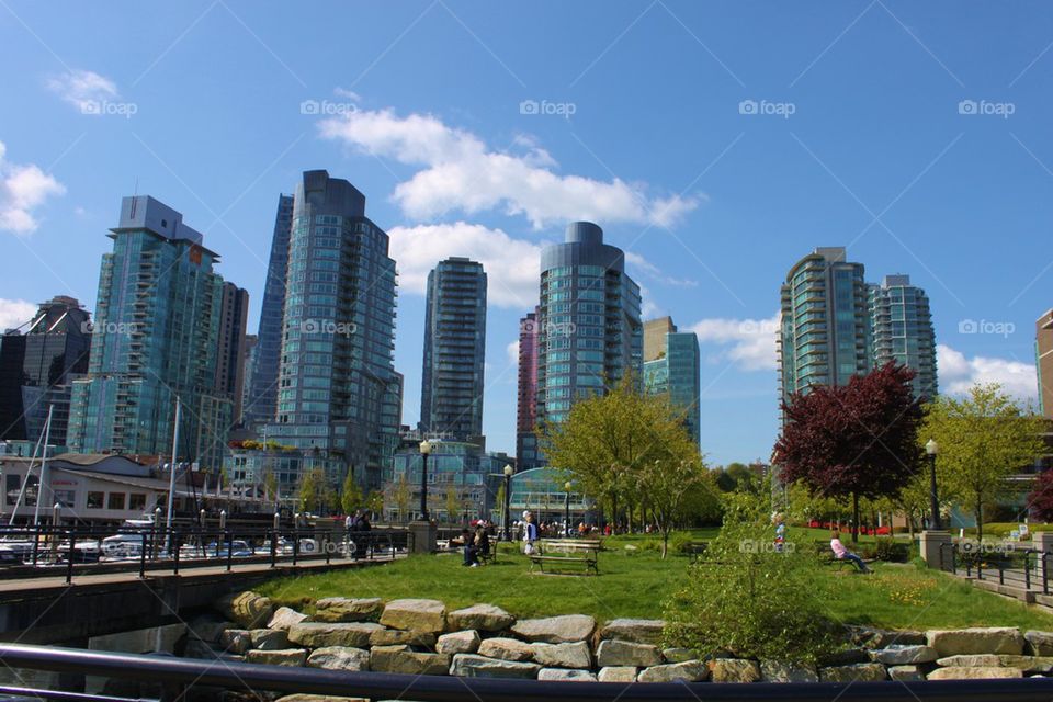 Vancouver skyline