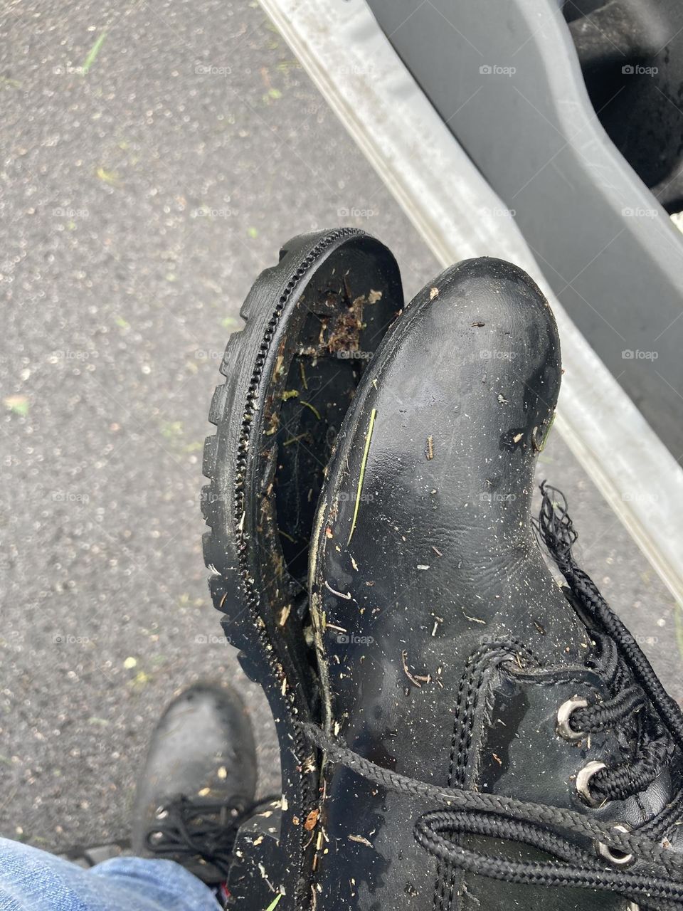 Broken boot 