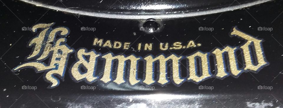 Hammond Typewriter Badges