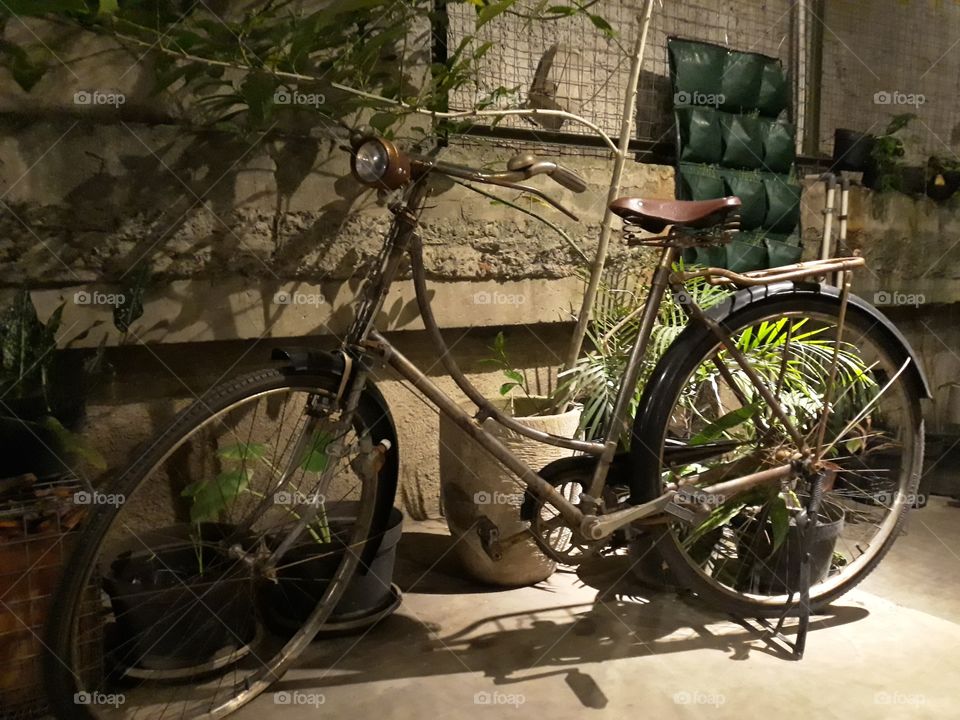 Grandpa's old bicycle - still works