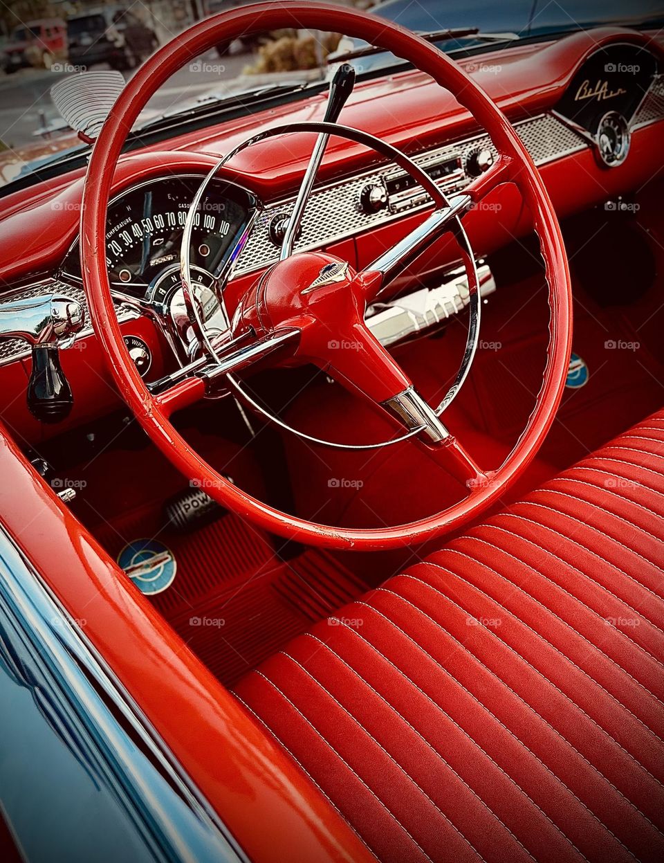 Chevrolet Bel Air Convertible Interior