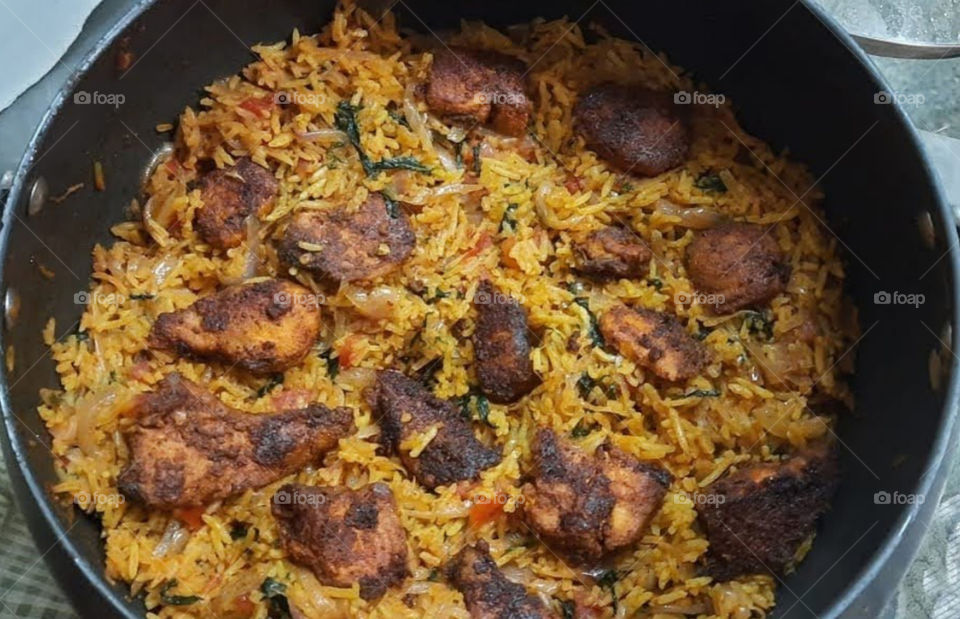 Yummy Fish Biryani