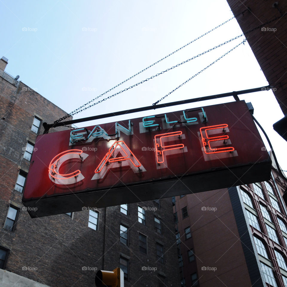 street newyork manhattan cafe by cstalfors