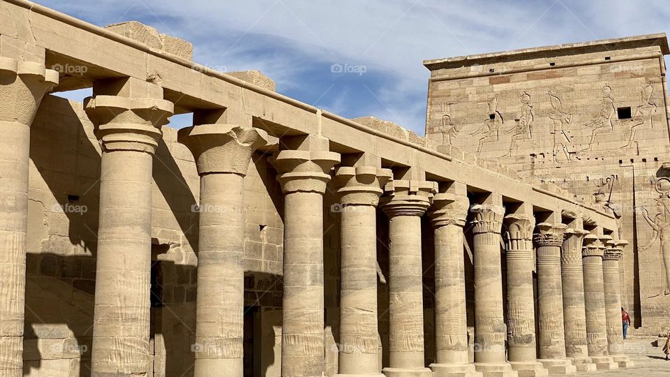 Philae temple in Aswan 