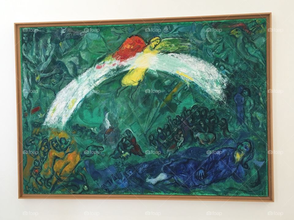 Artwork at Musee Marc Chagall
