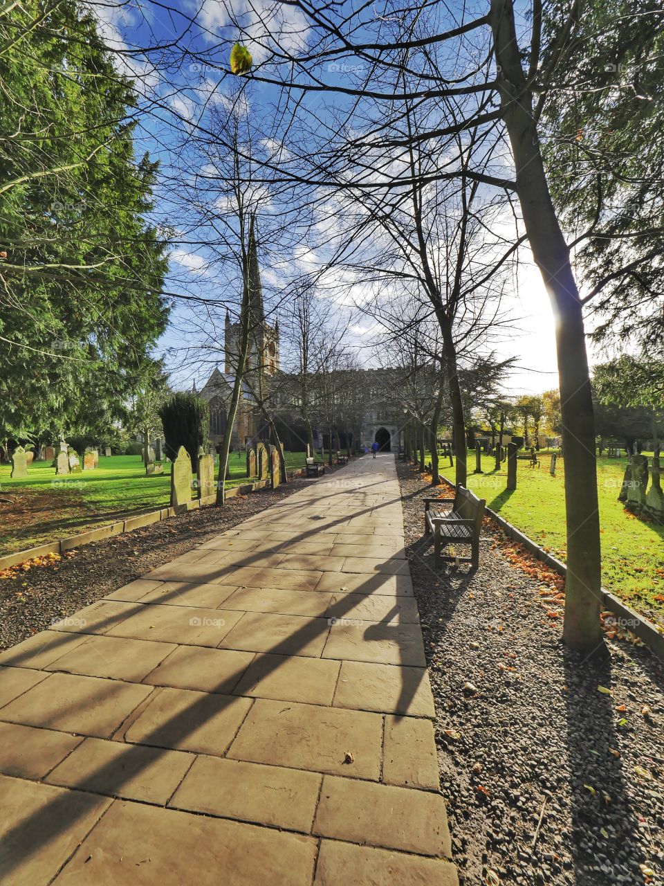 Church Shakespeare's grave- Holy Trinity Stratford upon Avon UK