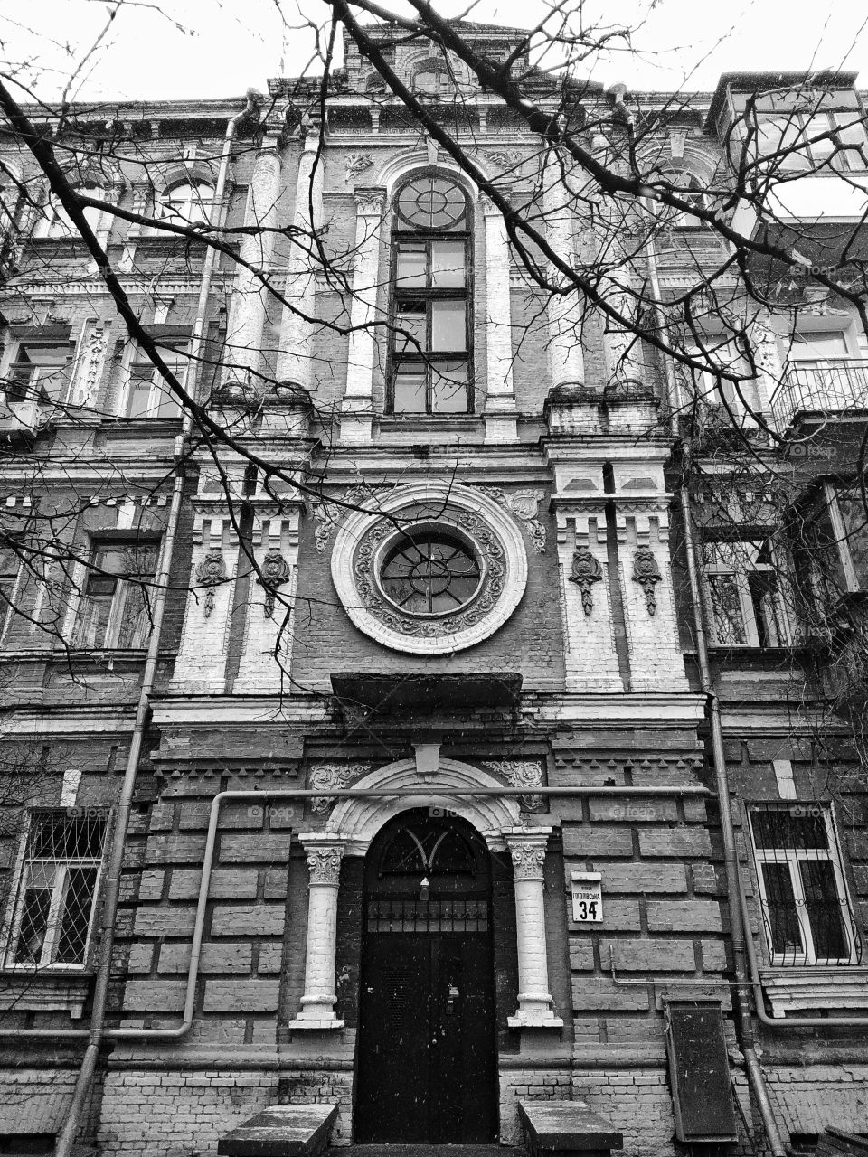 Old architecture of Kiev