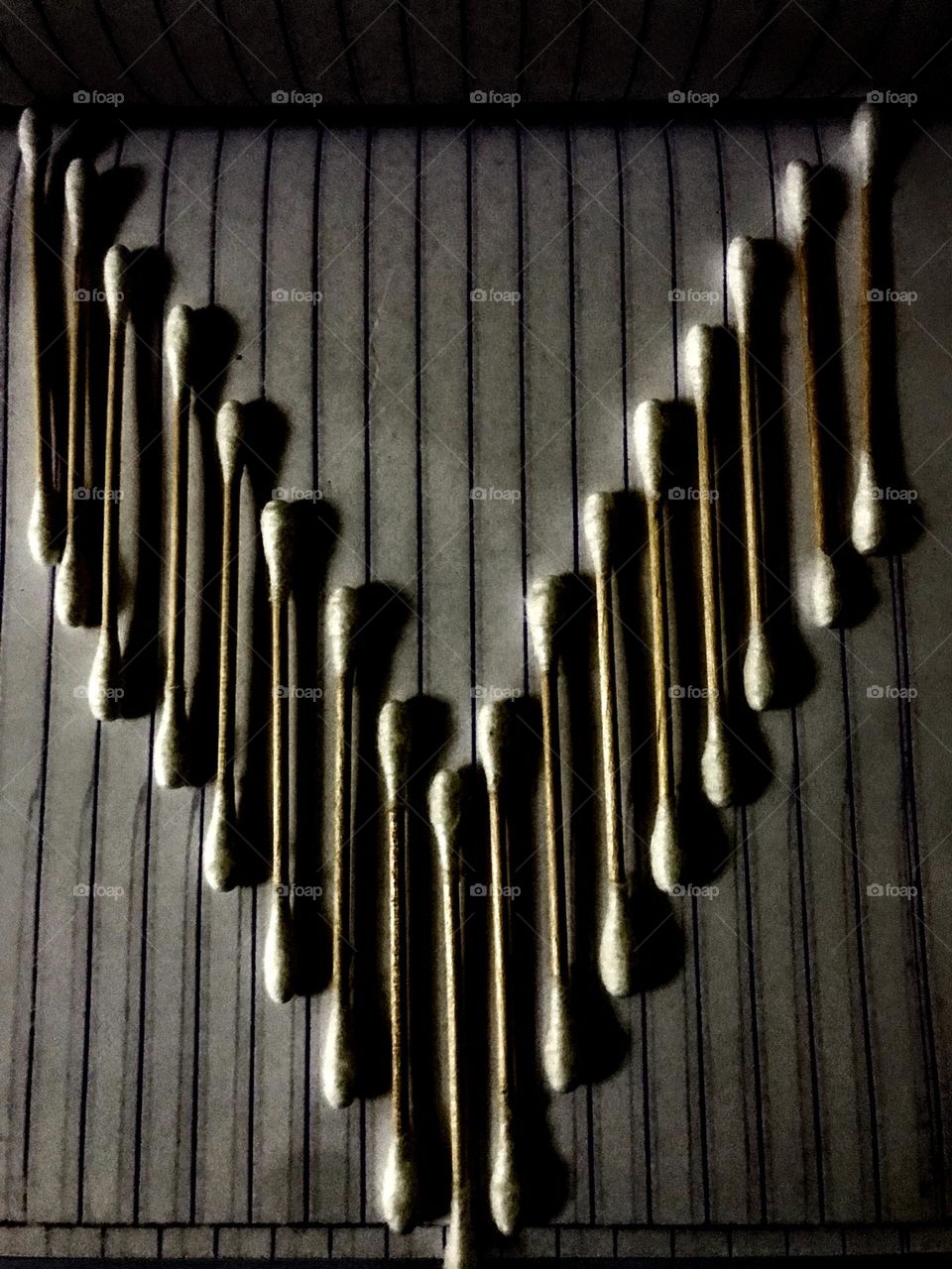 i have good feeling knowing i could create wonderful images out from nothing. these are bunch of cottonbuds and a notebook 