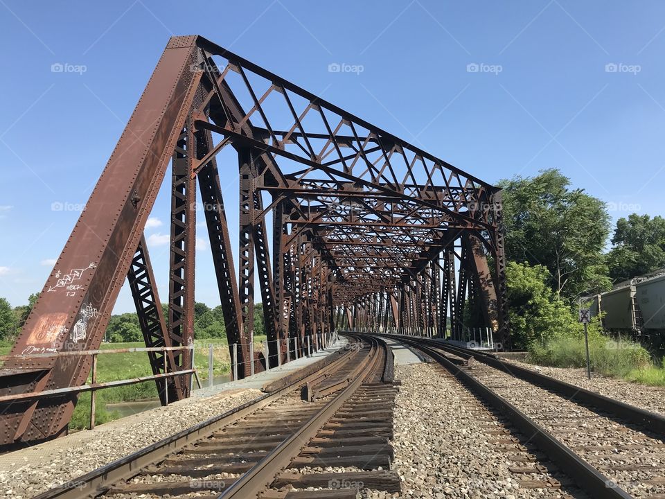 Train bridge 