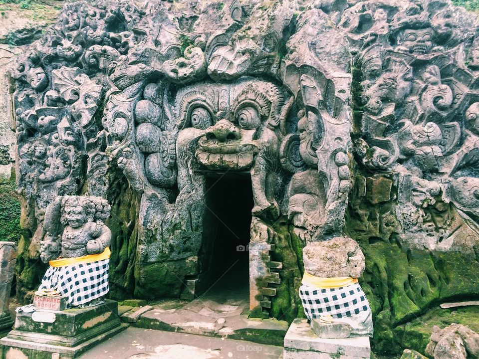 Goa Gajah Temple in Ubud