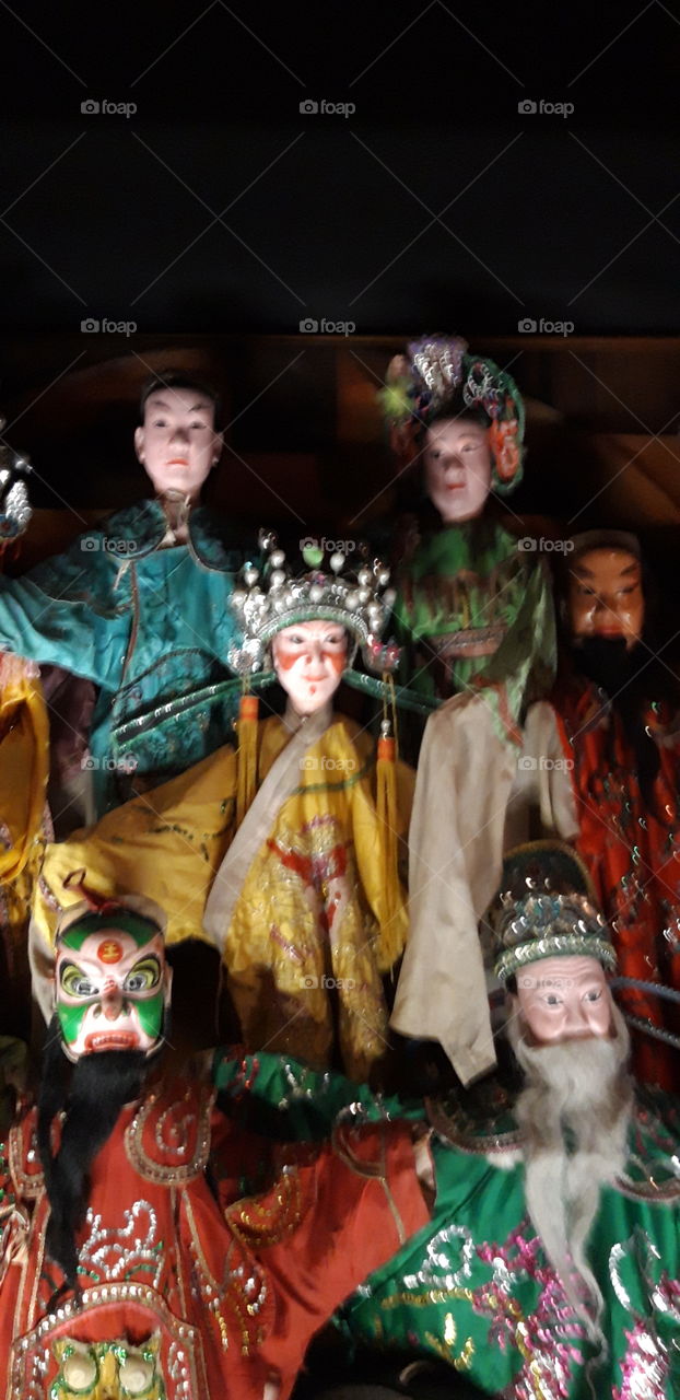 puppets at MOA Vancouver