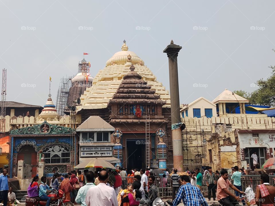 Temple of Puri called As Lord Jagannath Temple Of Puri Odisha