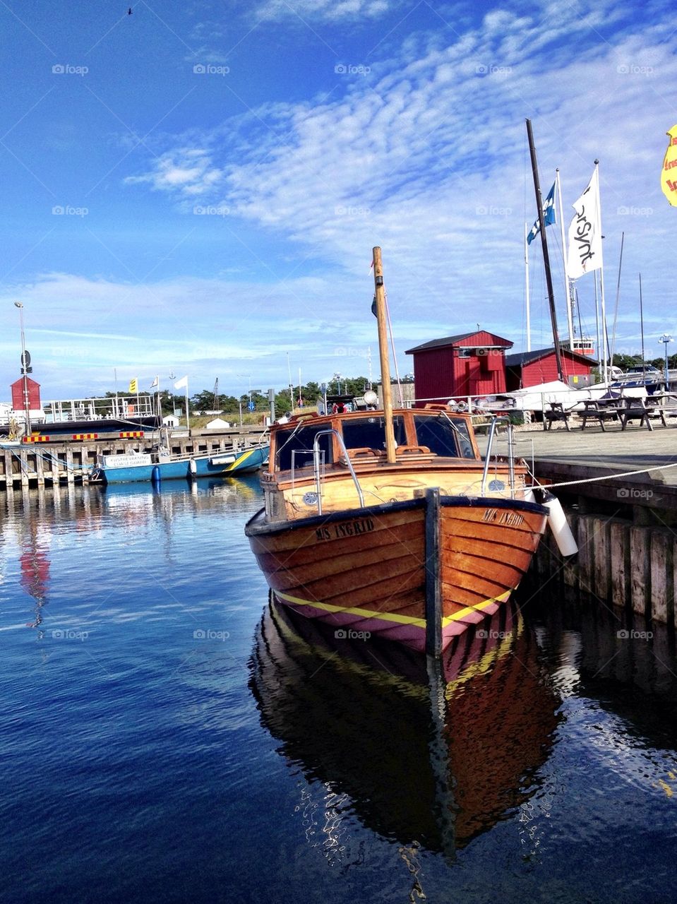 Old fashion boat