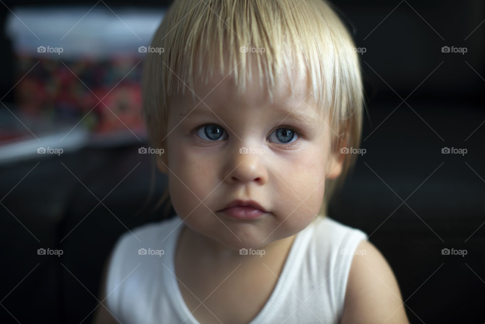 my kid portrait soft light