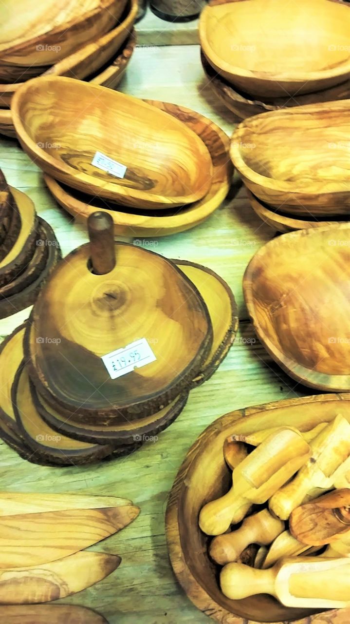 Wood Carving Display