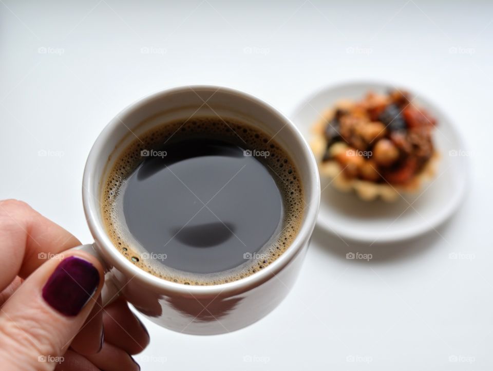 coffee mug on a white background