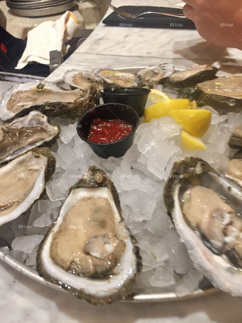Gulf coast oysters
