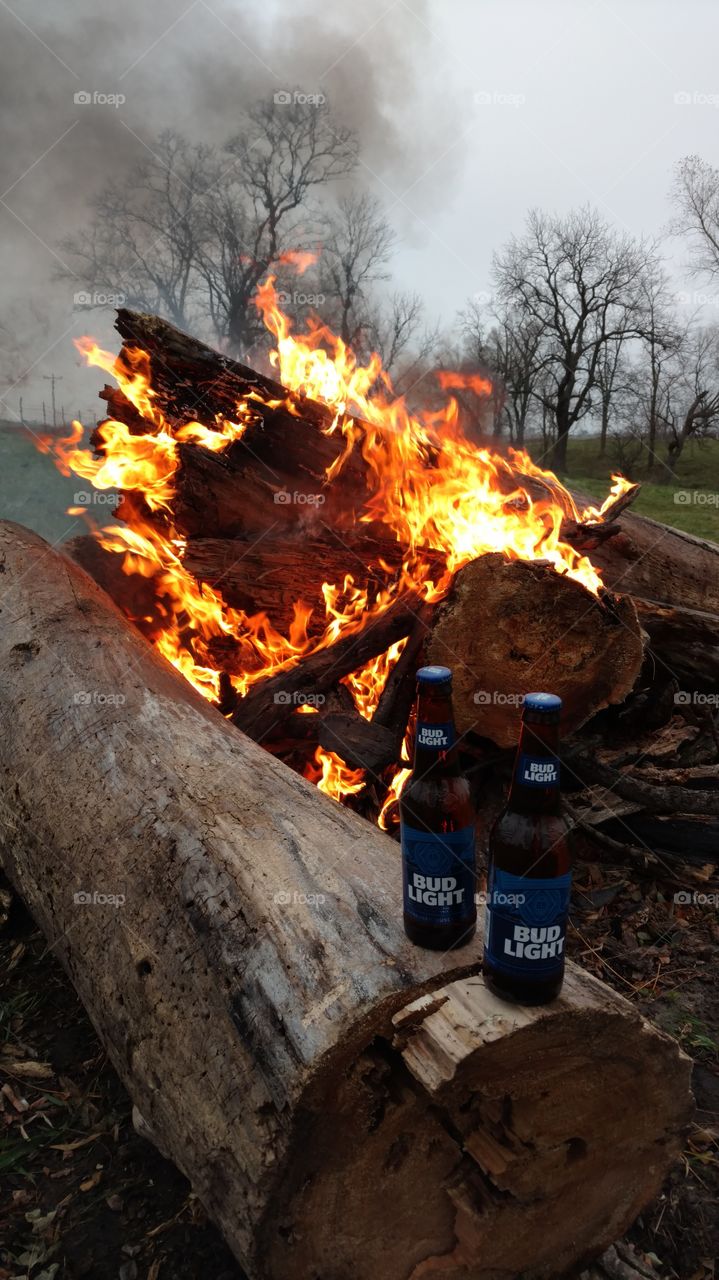 Bonfire and Beer.