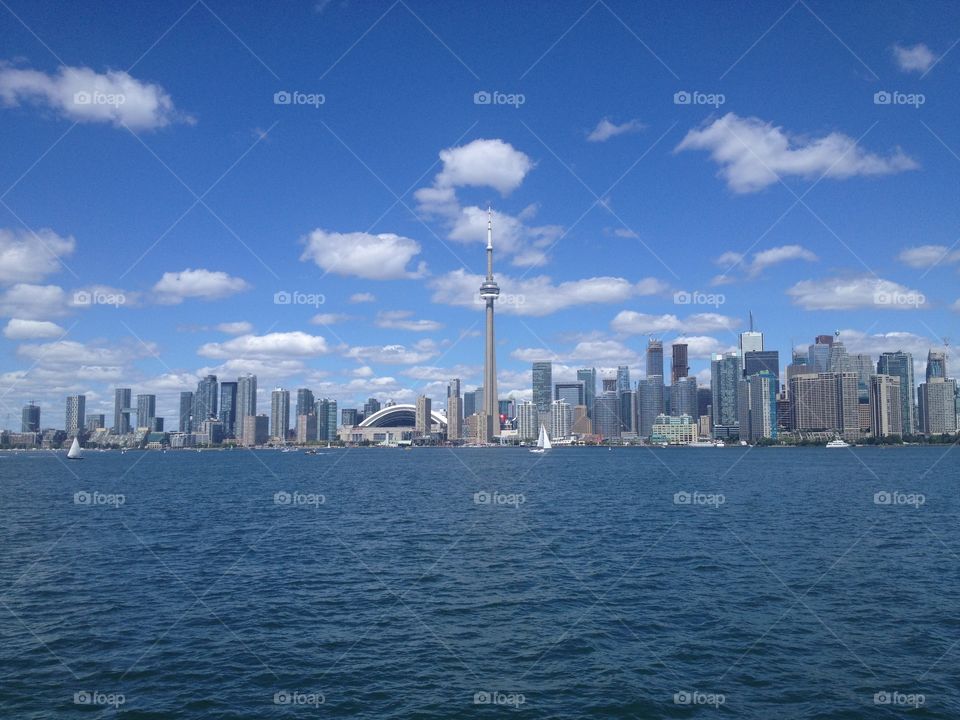 Toronto in the summer 