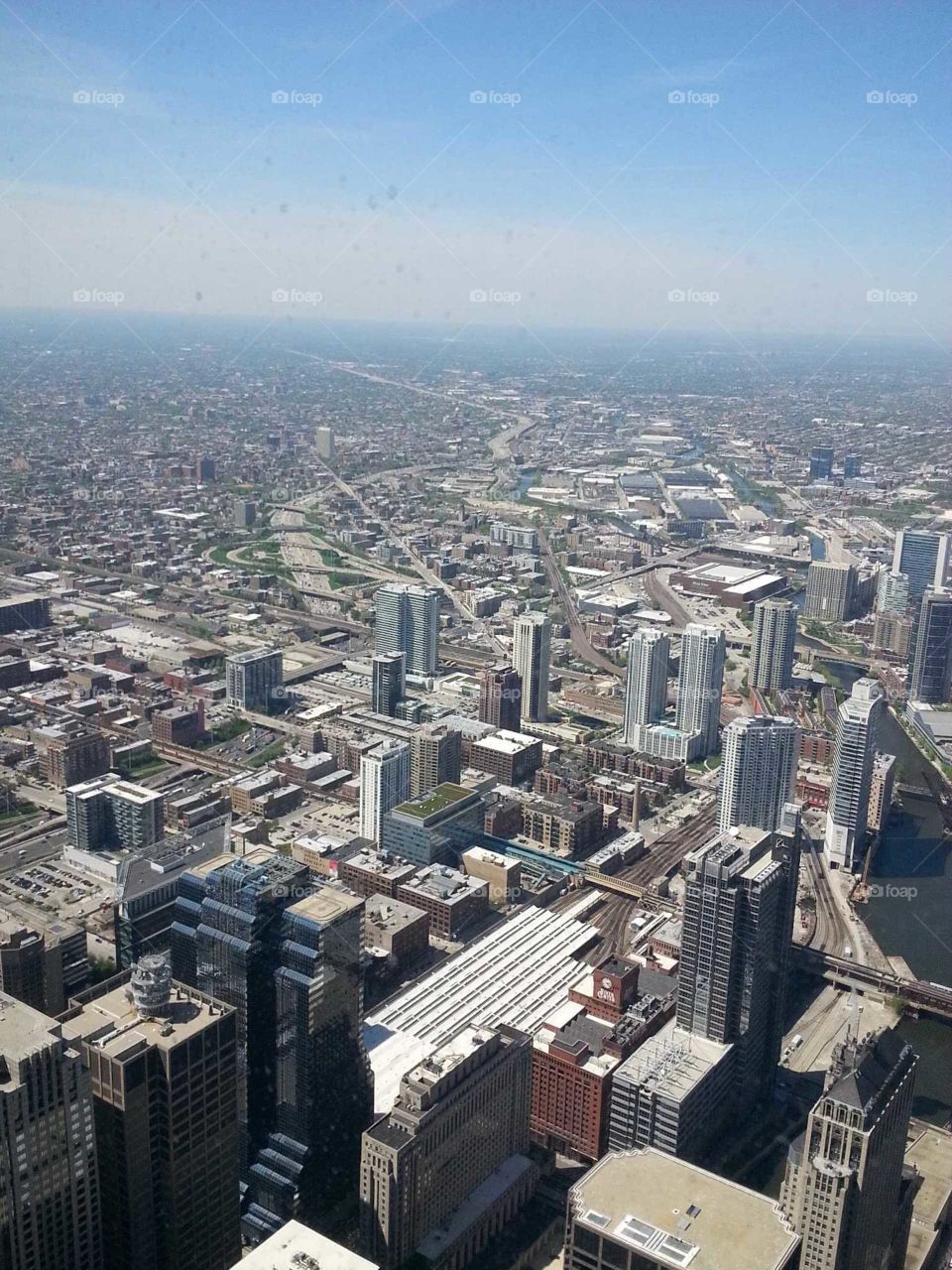 City, Skyline, Cityscape, Aerial, Architecture