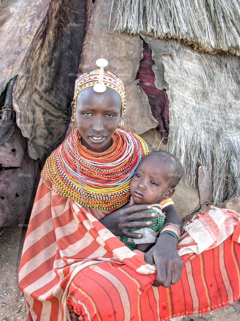 Rendille Family; Korr, Northern Kenya - all proceeds will go to Dubsahai Tribe
Madonna and child :)