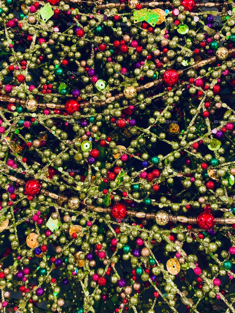 Colorful Beads Christmas 