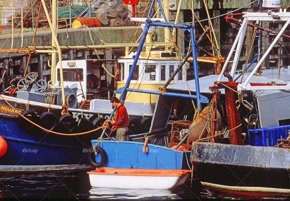 Harbour . Oban Scotland 