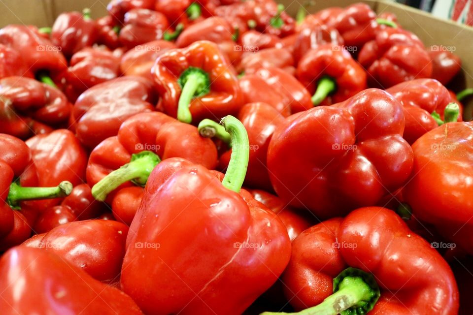 Red peppers 