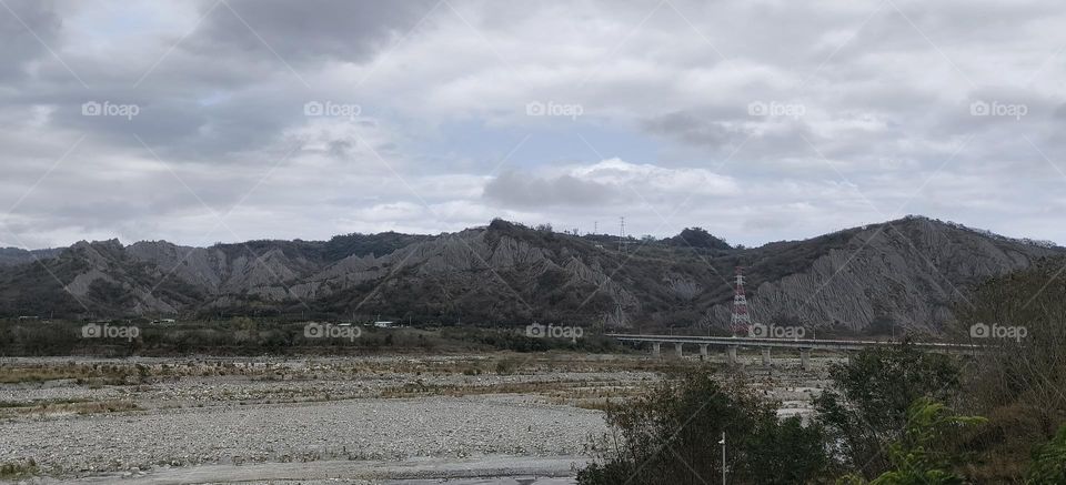 Scenery of County Road 197 in Taitung County