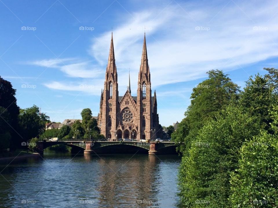 Gothic church of Strasbourg