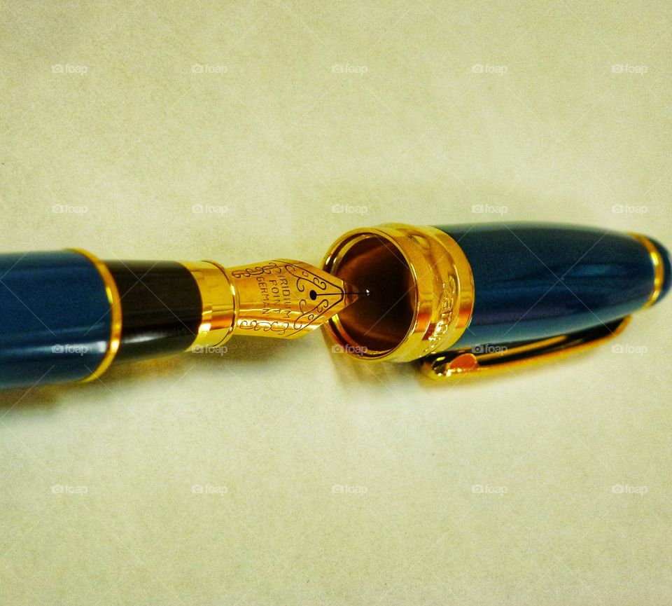 Golden pen