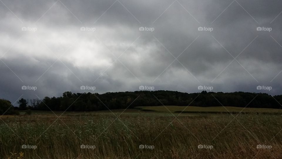 Ominous sky