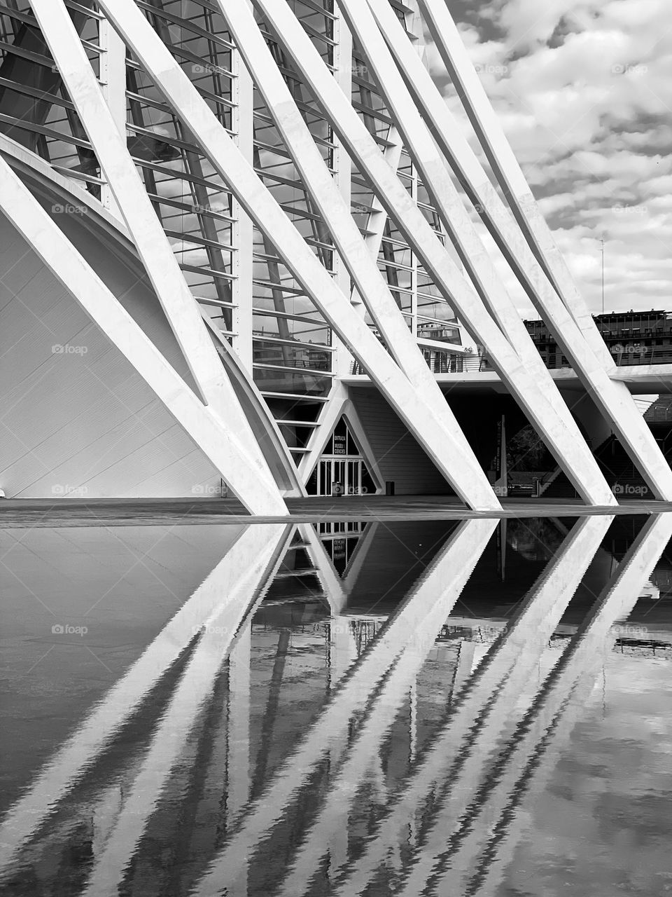 Black and white architecture 