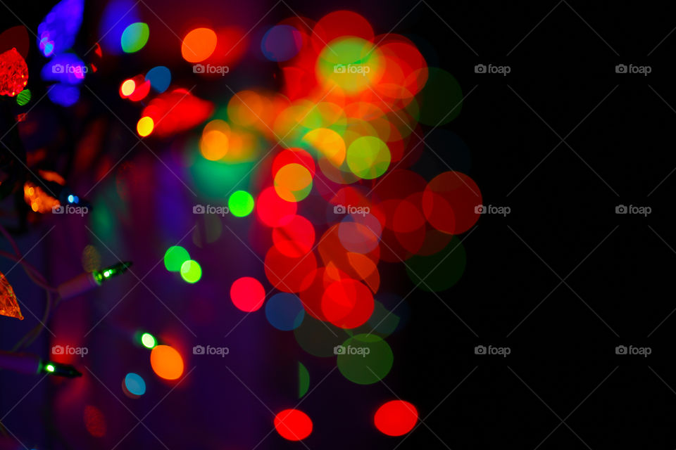 Abstract Christmas Lights