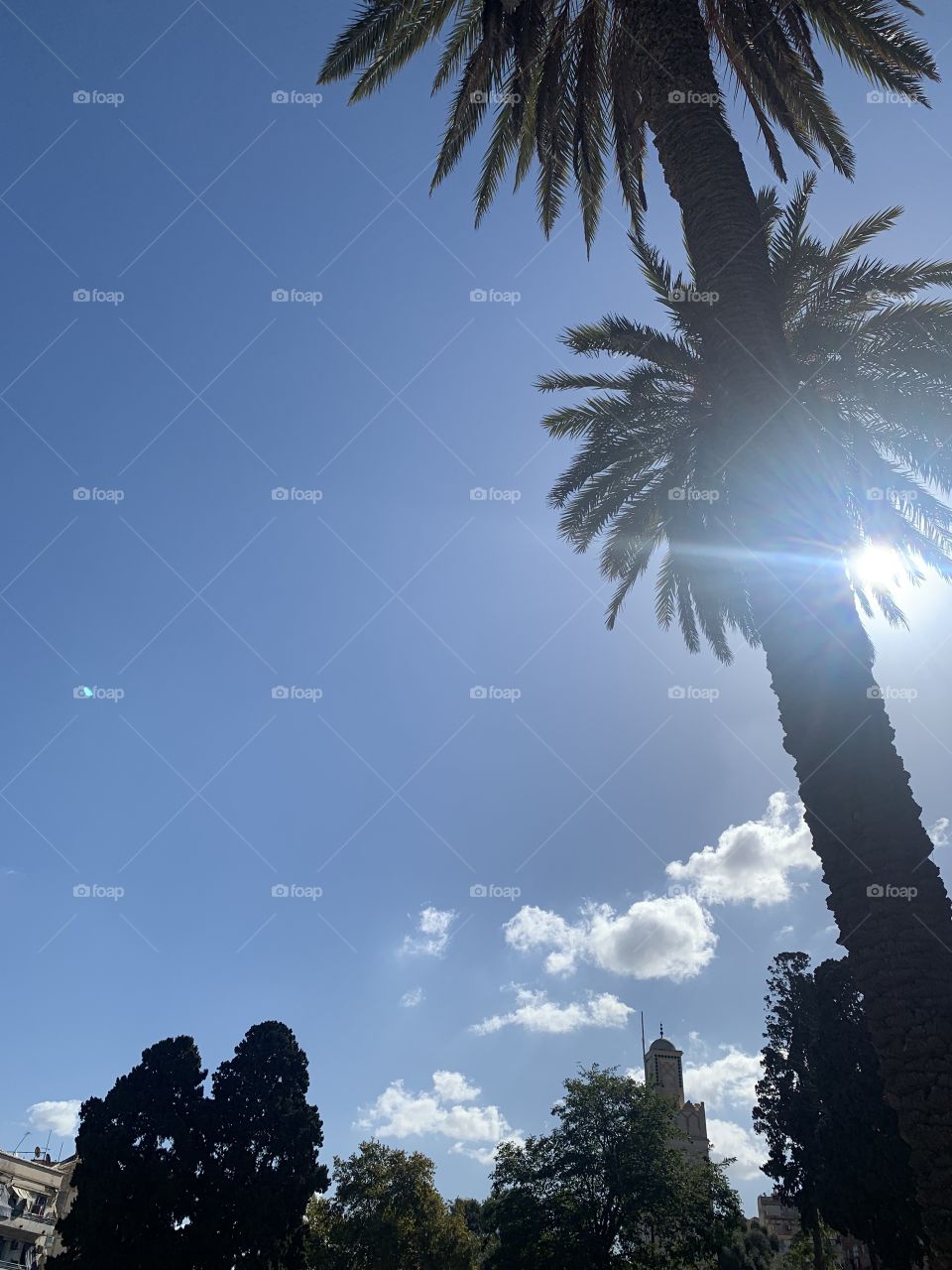 Beautiful weather in autumn