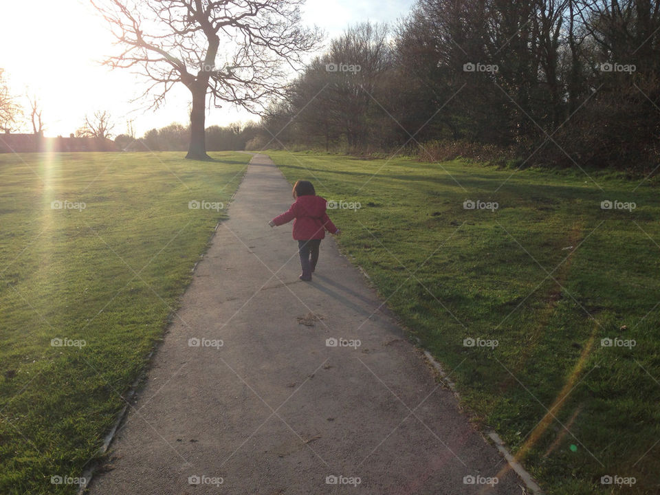 GIRL IN PARK