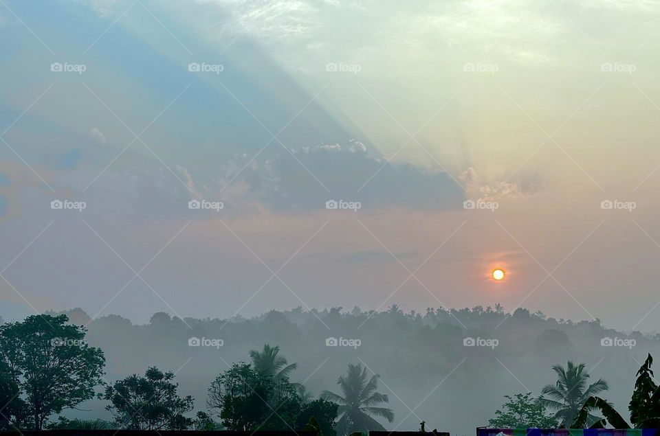 The Beautiful Morning Sky