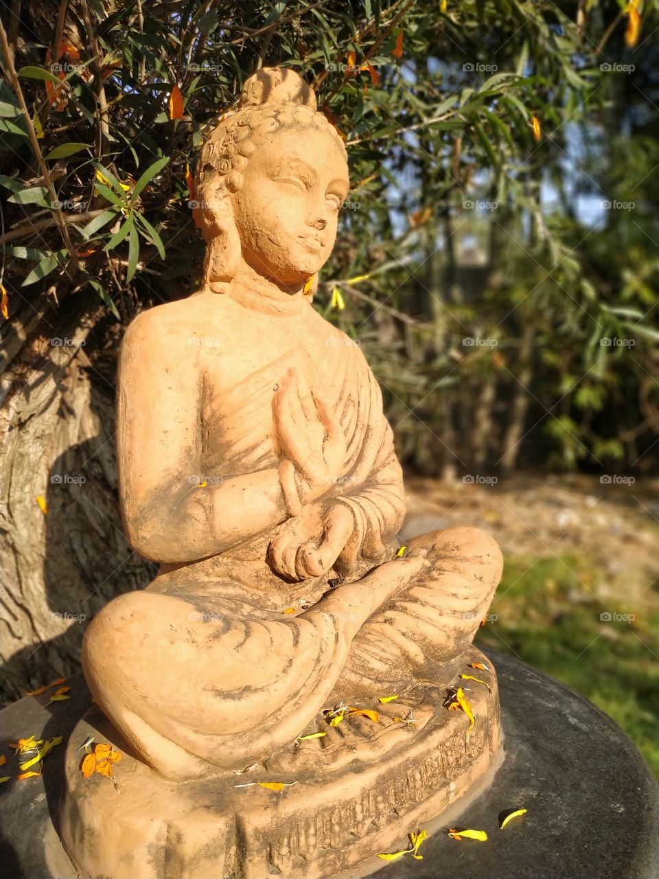 statue in Buddha