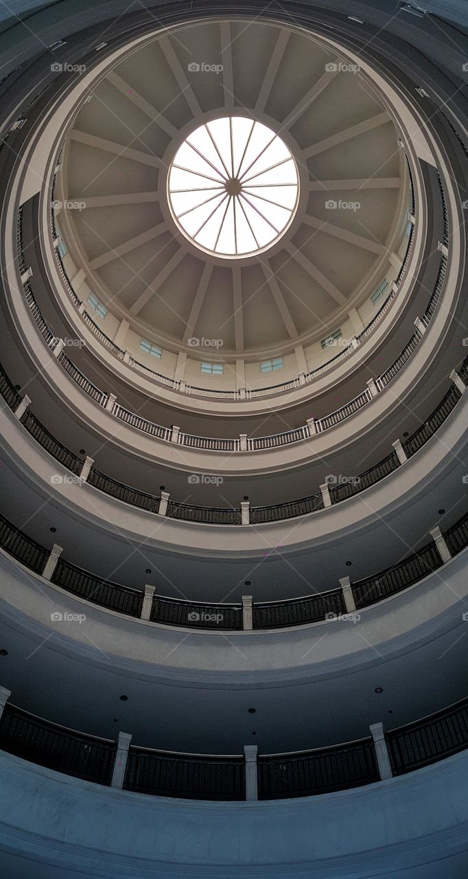 round atrium in Ilo-ilo City, Philippines