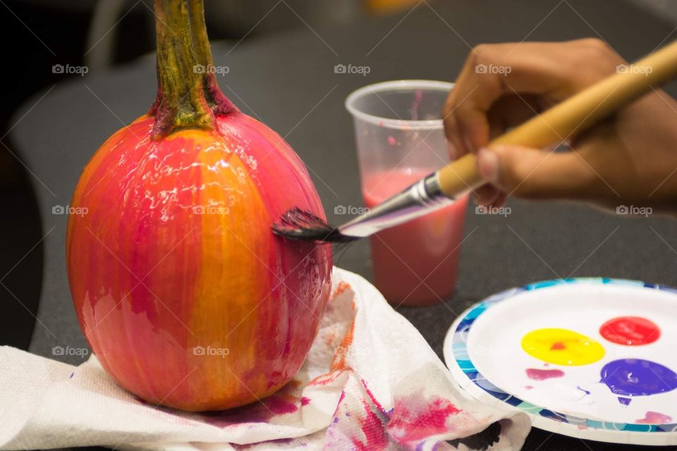 Pumpkin painting !