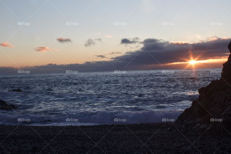 Sunset in Snaefellsnes