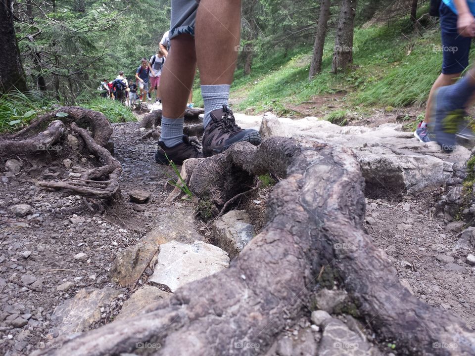 hiking boots Poland Mountain travel