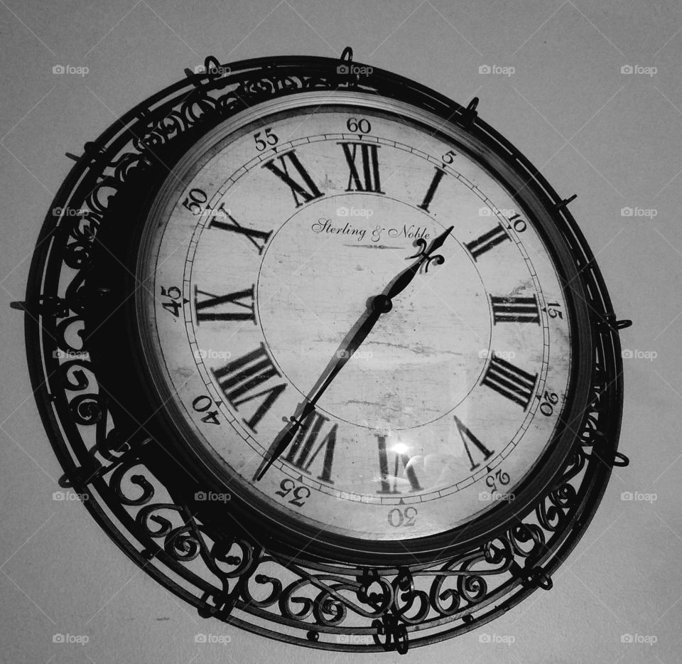 Large beautiful, ornate wall clock