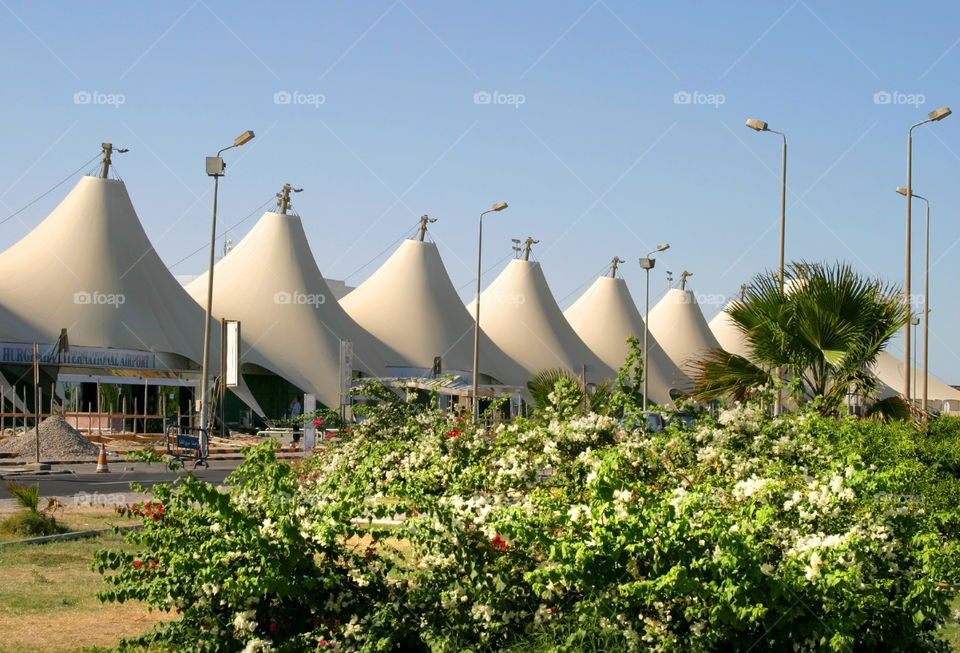 Airport in Hurgada, Egypt. 